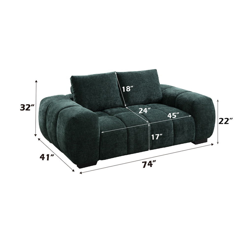 Ferrand - Loveseat - Green