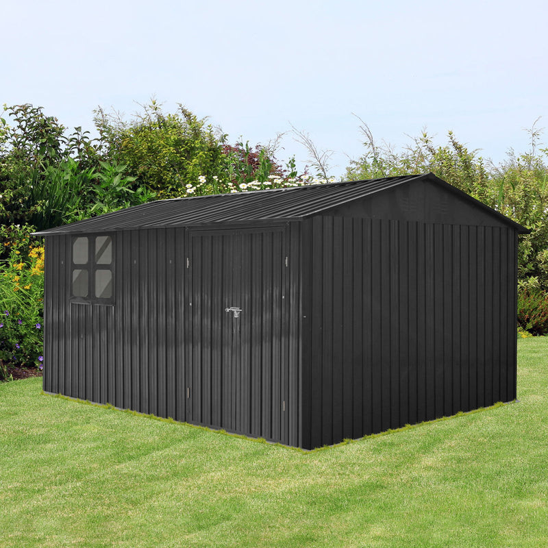 10'x12' Garden Sheds Outdoor Storage Sheds With Window