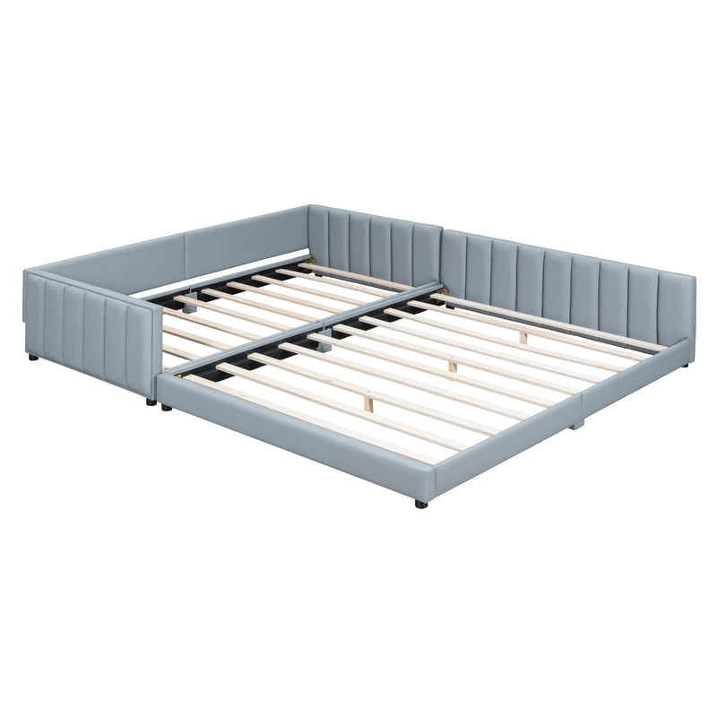 Upholstered Platform Bed, Mother & Child Bed