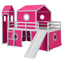 Loft Bed & Slide Tent And Tower