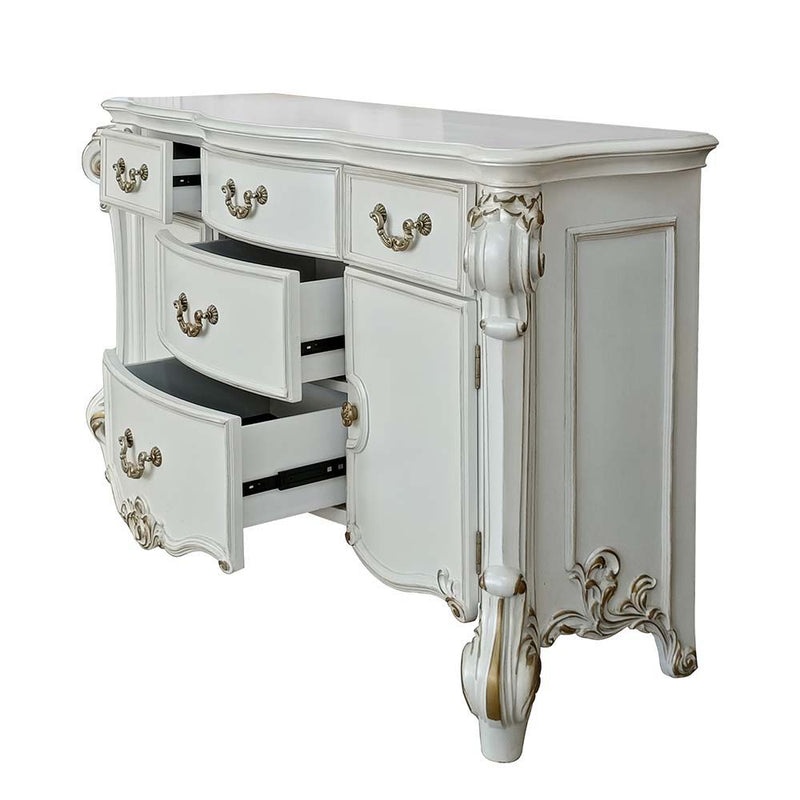 Vendom - Dresser - Antique Pearl Finish