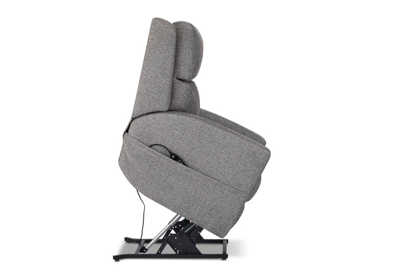 Score - Power Lift Recliner with Power Headrest & Lumbar - Gray