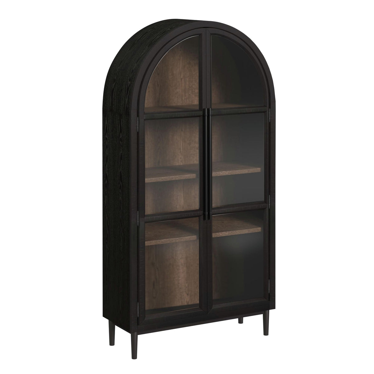 Santiago Bookcase in Espresso Black by Elements International