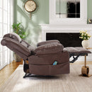 Breathable Leather Massage Recliner Manual Chair