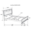 Barzini - Upholstered Panel Bed