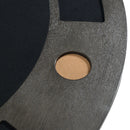 Prince - Round Game Table - Gray