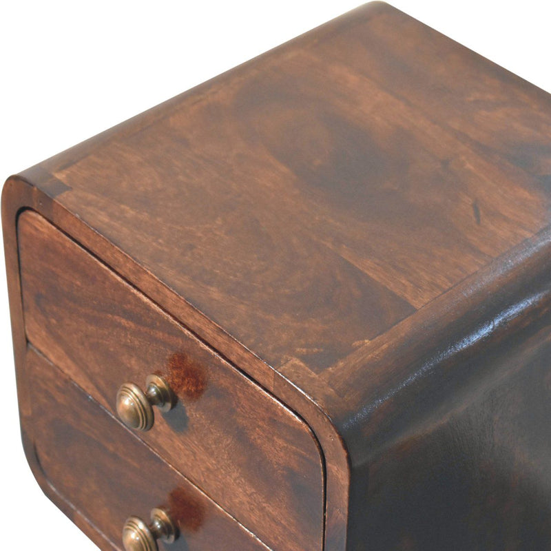 Curved Nightstand,