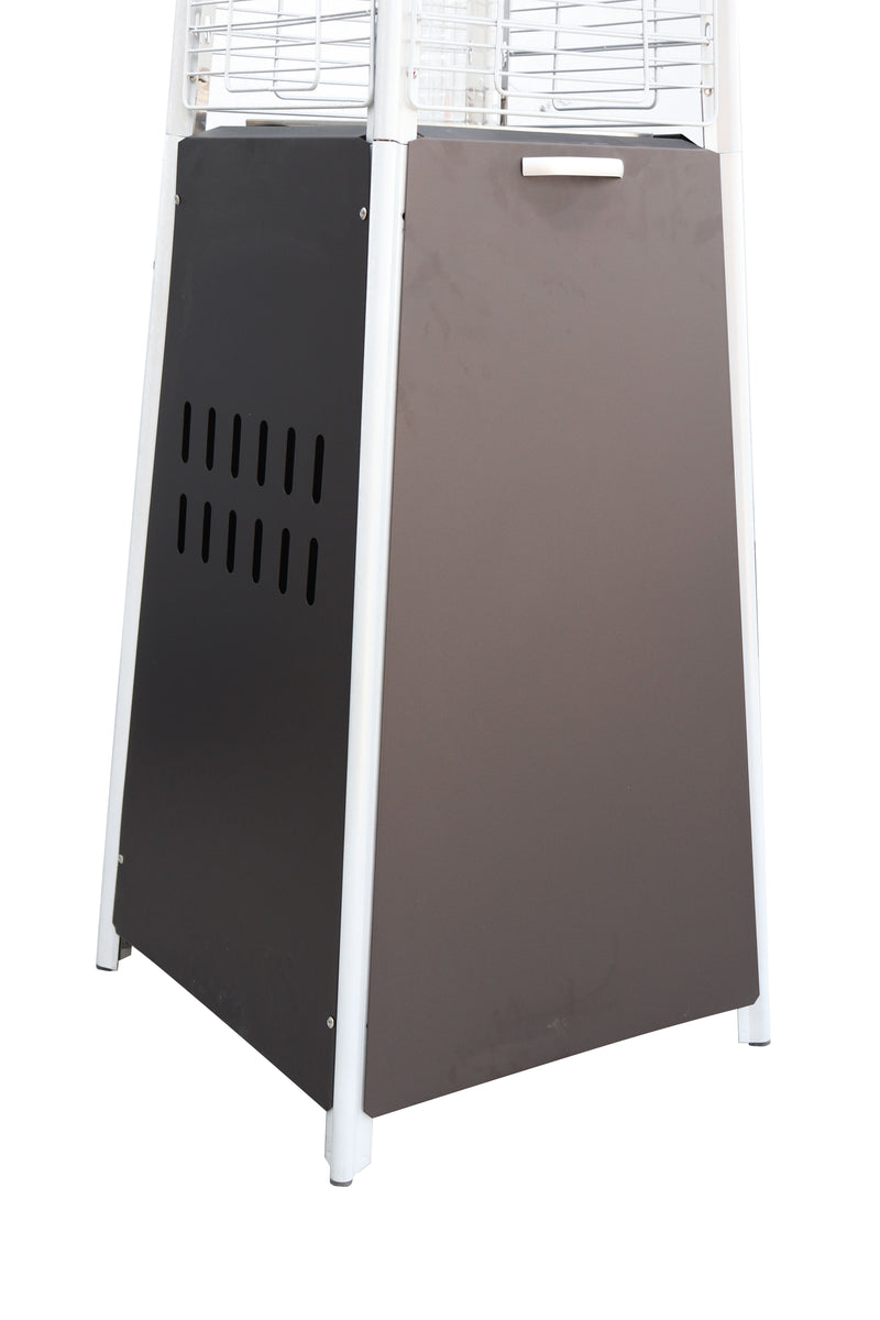 40, 000 Btu Propane Standing Patio Heater - Mocha