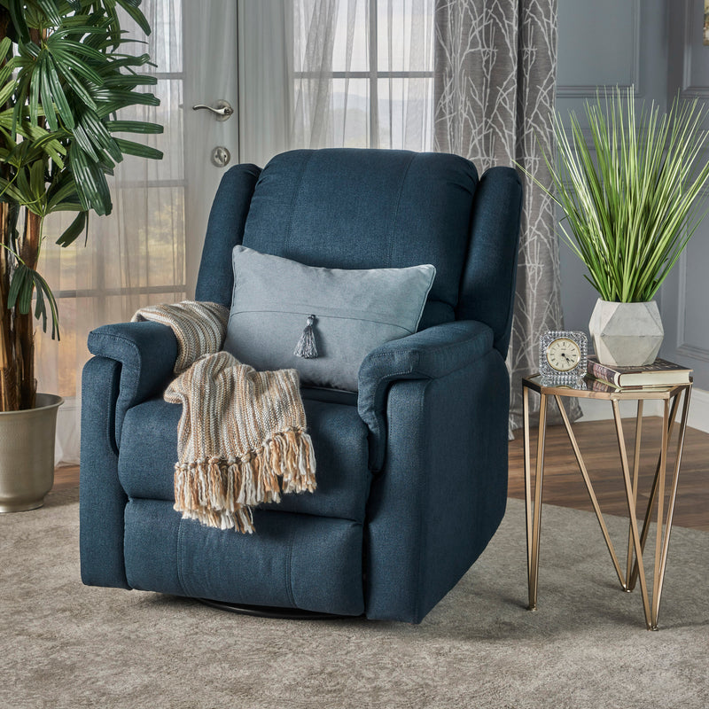 GLIDER RECLINER WITH SWIVEL