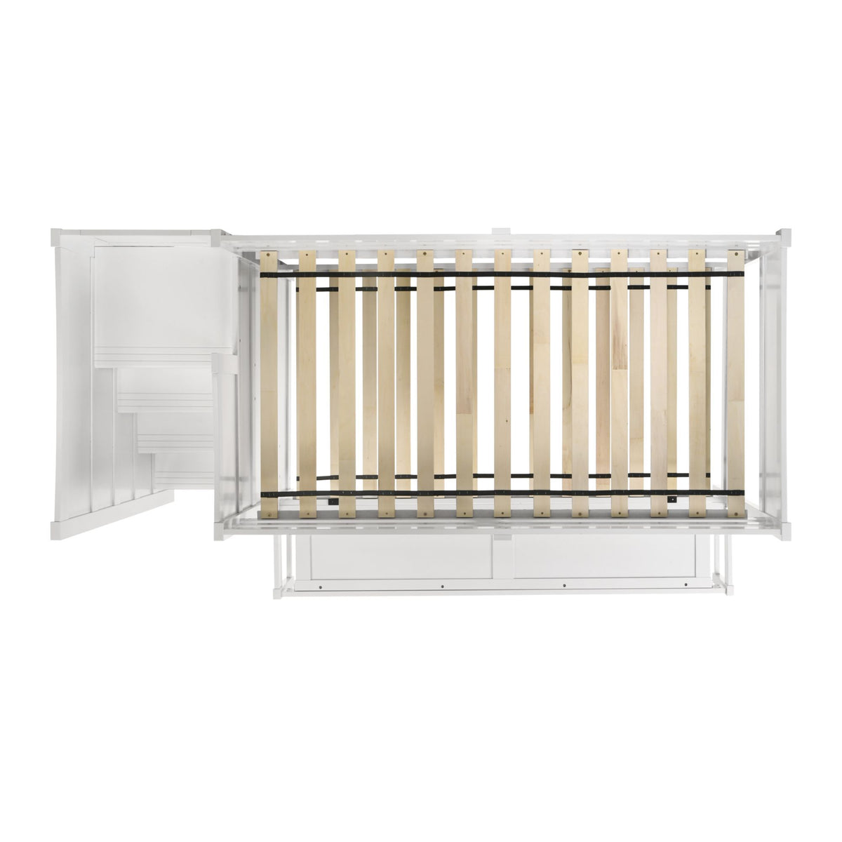 Sami Step Bunk With Left Headboard in Dark Brown by Elements International, view 9