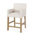 Serenitia - Upholstered Counter Chair With Straight Arm