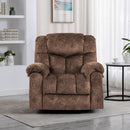 Swivel And Rocking Recliner Chair With Massage And Heating