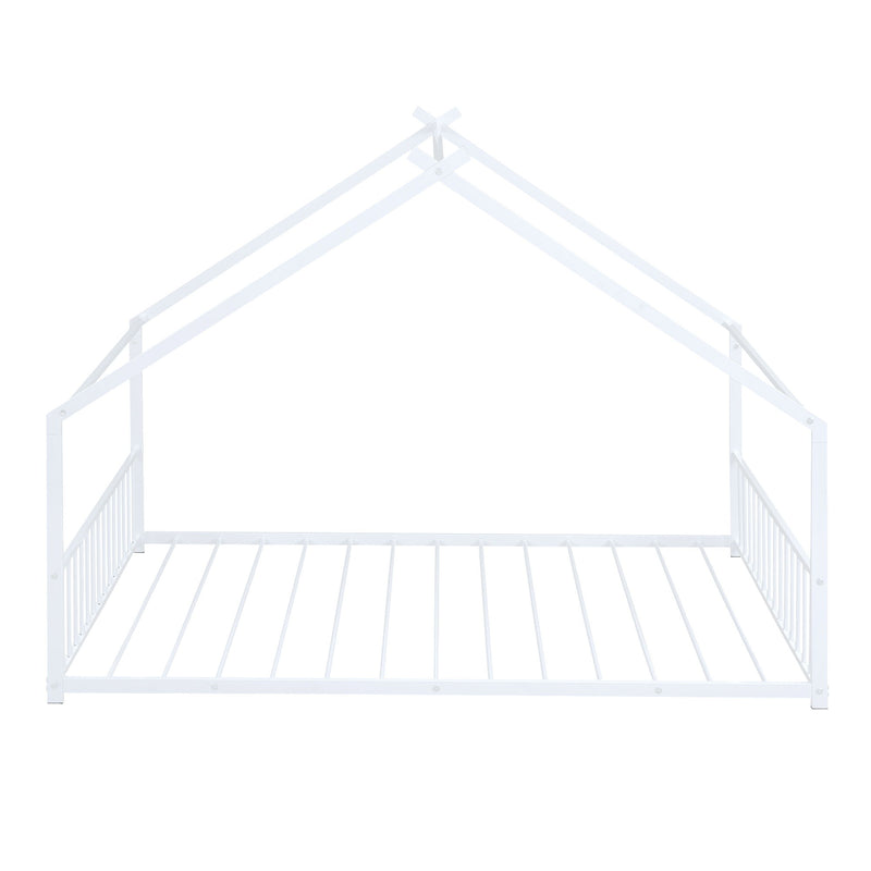 Metal House Bed