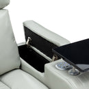 Power Recliner Theater Chair With Cooling Cup Holder, Bluetooth Speaker, LED Lights, USB Ports
