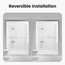 Semi Frameless Double Sliding Shower Door With Tempered Glass