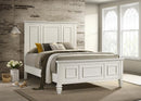 Sandy Beach - Panel Bed with High Headboard - Atlantic Fine Furniture Inc