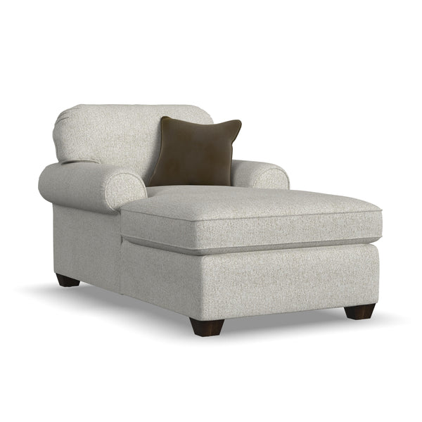 Thornton - Chaise Lounge - White