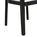 Contemporary Dining Chair Set With Armrests