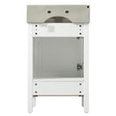 Bathroom Vanity With Sink, Frame And Drawer