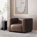 Vortexia - Club Chair With Tuxedo Design