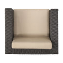 Stylish Outdoor Club Chair With Weather Resistant Cushions