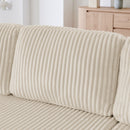 Modern Minimalist U - Shape Modular Sectional Sofa