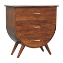 Agra - Bedside Table - Chestnut