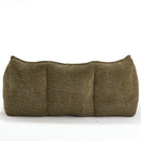 Comfortable Dual Beanbag Chair With High Resilience Foam Core For 2 People