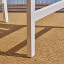 Outdoor Weather Resistant Acacia Wood Adirondack Dining Chairs (Set of 2)