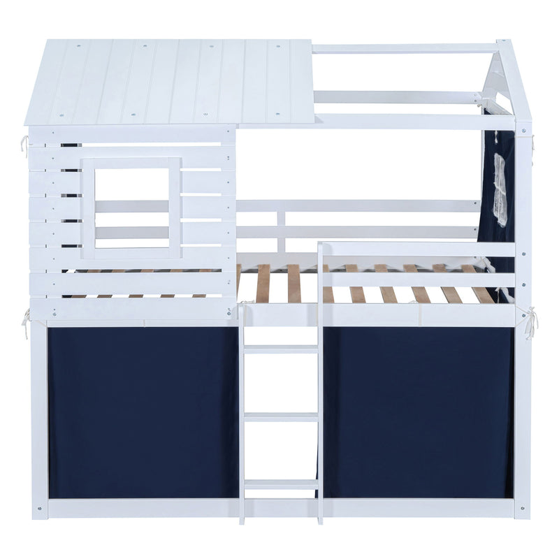 Bunk House Bed With Tent