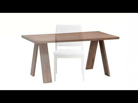 Sarha - Dining Table - Walnut Finish