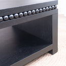 Modern Coffee Table With Beaded Trim
