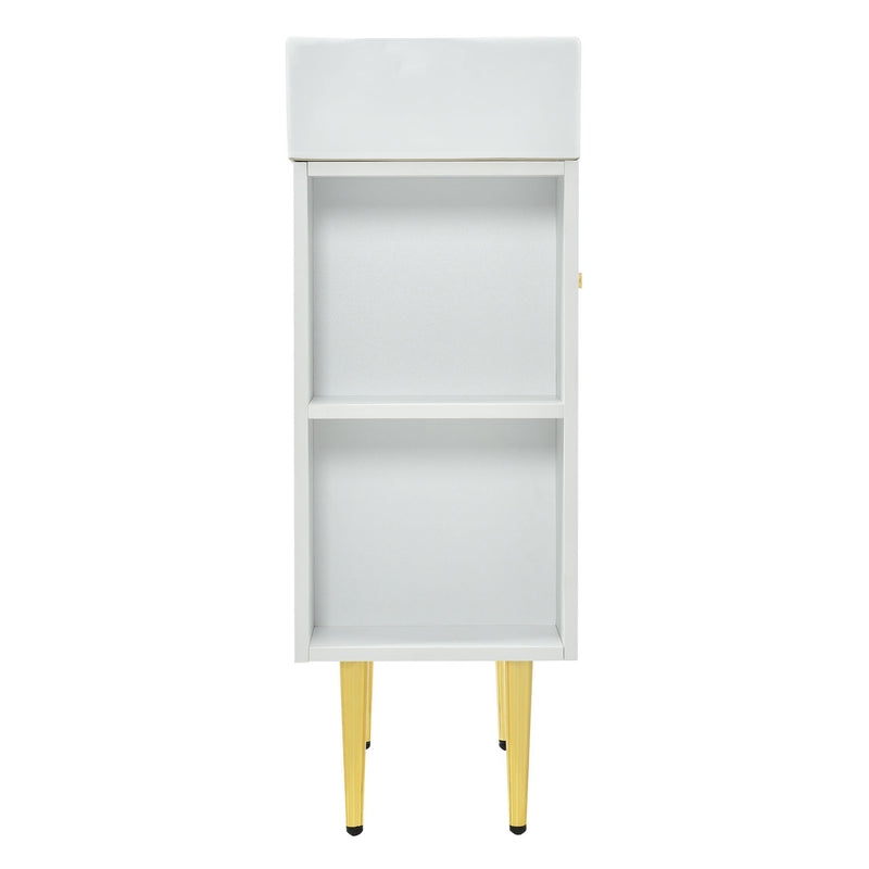 Bathroom Vanity, Combo Cabinet, Bathroom Storage Cabinet, Single Ceramic Sink