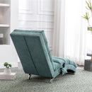 Massage Chaise Lounge Indoor With Remote Control, Ergonomic Electric Massage Lounger