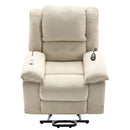 Massage Recliner Power Lift Chair With Adjustable Massage And Heating Function