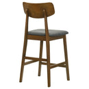 Robbie - 4 Pieces Counter Stool, box 2 of 2 - Walnut