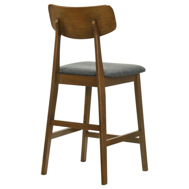 Robbie - 4 Pieces Counter Stool, box 2 of 2 - Walnut