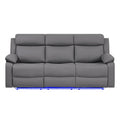 Blanche - Reclining Sofa With LED Lights
