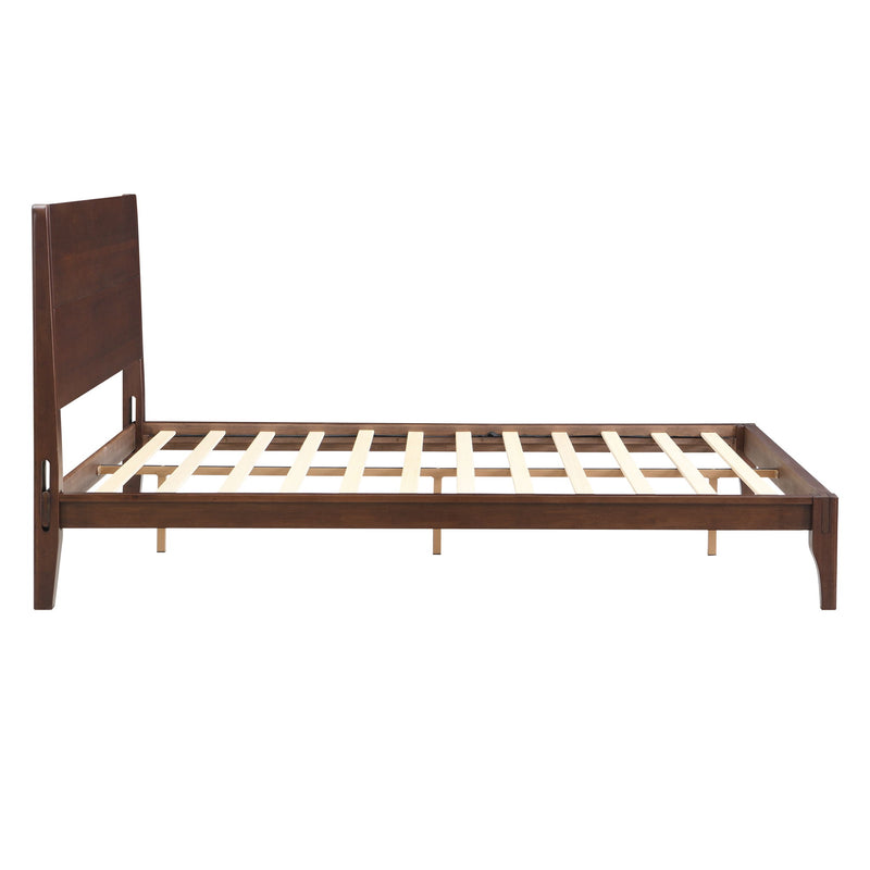 Platform Bed With Metal Support