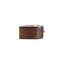 Lunar - 2 Drawer Floating Console - Chestnut