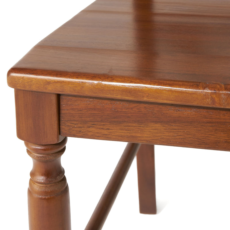 Dining Chair With X Shaped Back (Set of 2)