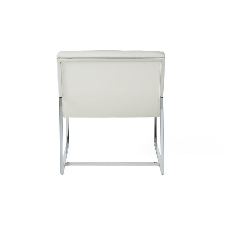 Wilmouth - Roll Occasional Chair - White
