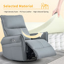 270° Power Swivel Rocker Glider Recliner Chair With USB Ports