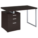 Modern Reversible 3 Drawer Office Computer Desk