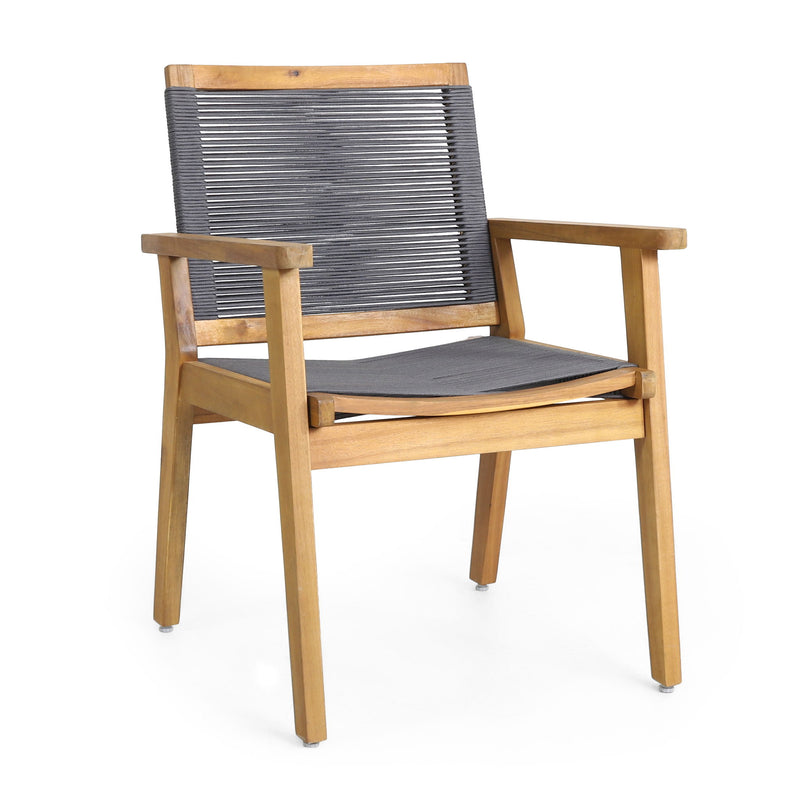Outdoor Dining Chair (Set of 2) - Dark Gray