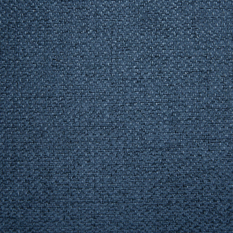 Modern Accent Chair With Quilted Back And Silver Studs - Dark Blue