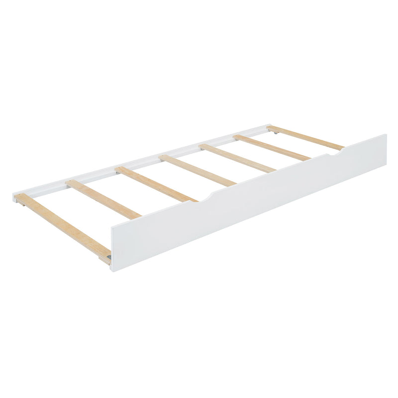 Platform Bed With Trundle And 2 Drawers