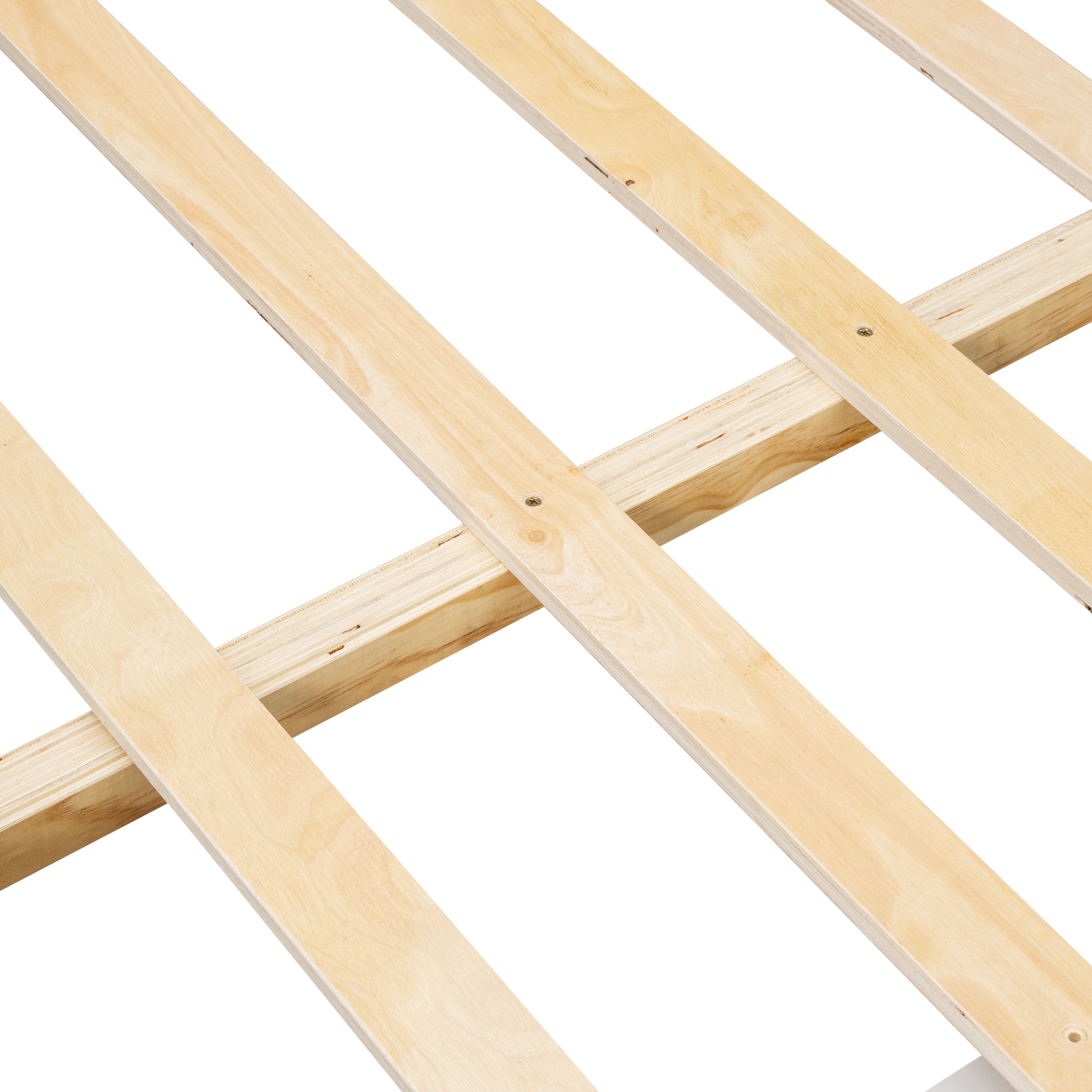 Full Bed with Bookcase Headboard, Under bed Storage Drawers and Bed End Storage Case,White