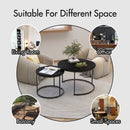 Round Nesting Coffee Table (Set of 2)