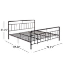 KING SIZE METAL BED